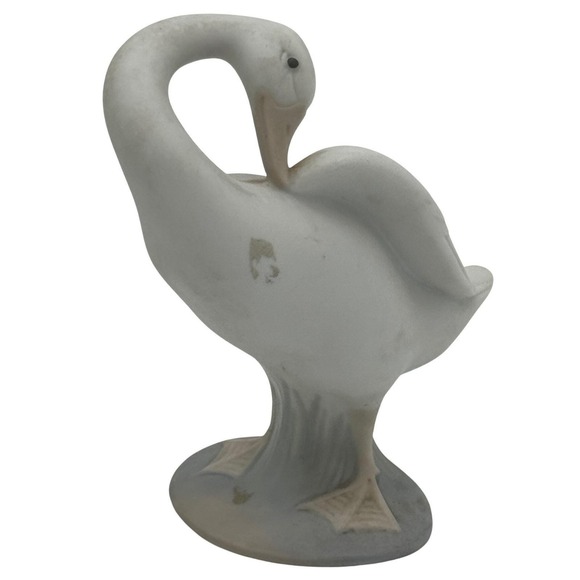 Lladro Other - VTG Lladro Goose Swan Preening Porcelain Figure Matte Finish Spain 70s Original